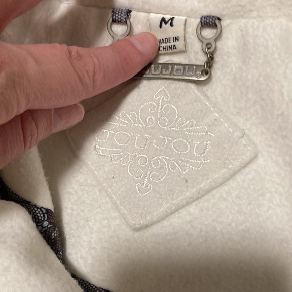 Joujou medium winter coat cream color - Picture 4 of 6